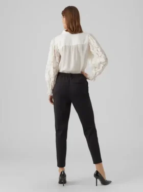 Pantalon taille mi-haute Vmlucca