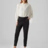 Pantalon taille mi-haute Vmlucca