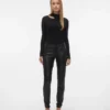 Pantalon taille mi-haute Vmluxe