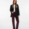 Pantalon taille mi-haute Vmmelisa