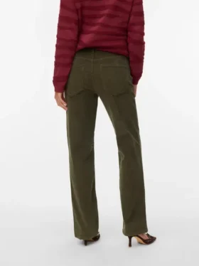 Pantalon taille mi-haute Vmmelisa