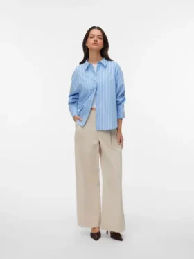Pantalon taille mi-haute Vmmeng