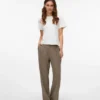 Pantalon taille mi-haute Vmmindy