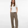 Pantalon taille mi-haute Vmmindy