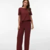 Pantalon taille mi-haute Vmmymilo