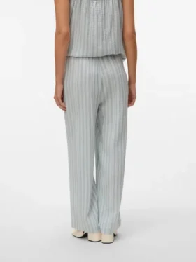 Pantalon taille mi-haute Vmnanna