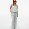 Pantalon taille mi-haute Vmnanna