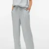 Pantalon taille mi-haute Vmnanna