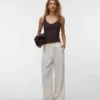 Pantalon taille mi-haute Vmpolly