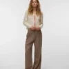 Pantalon taille mi-haute Vmpolly