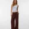 Pantalon taille mi-haute Vmpolly