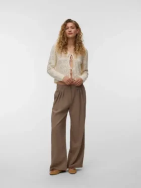 Pantalon taille mi-haute Vmpolly