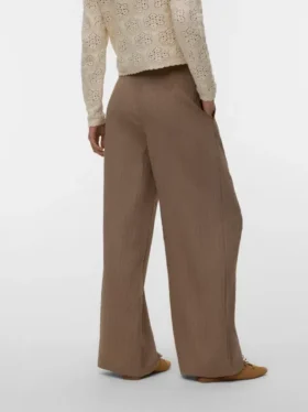 Pantalon taille mi-haute Vmpolly
