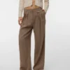 Pantalon taille mi-haute Vmpolly