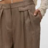 Pantalon taille mi-haute Vmpolly
