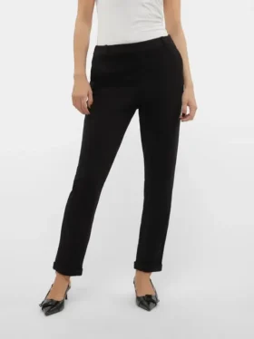 Pantalon taille mi-haute Vmsara
