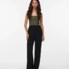 Pantalon taille mi-haute Vmshakira