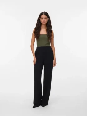 Pantalon taille mi-haute Vmshakira