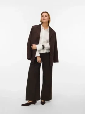 Pantalon taille mi-haute Vmstella