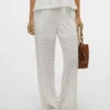 Pantalon taille mi-haute Vmthas