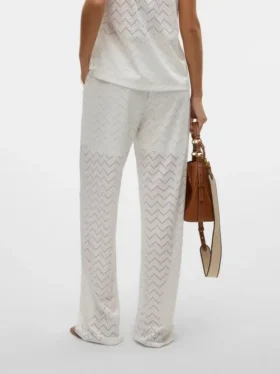 Pantalon taille mi-haute Vmthas