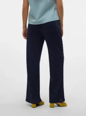 Pantalon taille mi-haute Vmthas