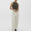 Pantalon taille mi-haute Vmtroian