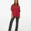 Pantalon taille mi-haute Vmzamira