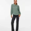 Pantalon taille mi-haute Vmzamira