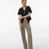 Pantalon taille mi-haute Vmzamira