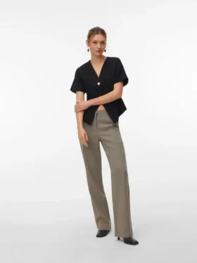 Pantalon taille mi-haute Vmzamira