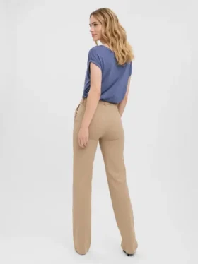 Pantalon taille mi-haute Vmzamira