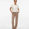 Pantalon taille mi-haute Vmzamira