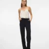 Pantalon taille mi-haute Vmzamira