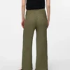 Pantalon évasé à taille haute