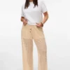 Pantalons taille mi-haute Vmcmaya