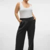 Pantalons taille mi-haute Vmcsilje