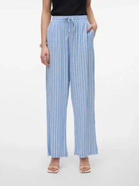 Pantalons taille mi-haute Vmlinn