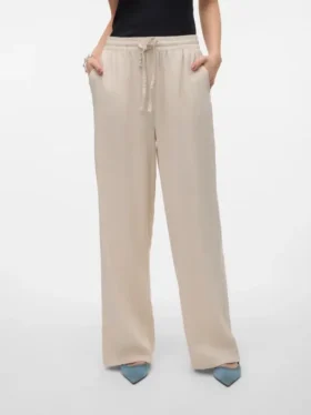 Pantalons taille mi-haute Vmlinn