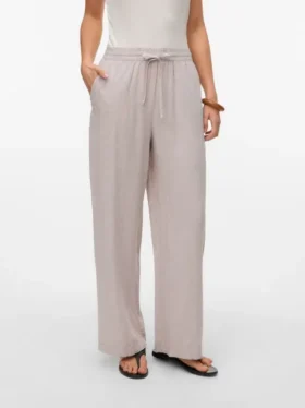 Pantalons taille mi-haute Vmlinn