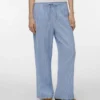 Pantalons taille mi-haute Vmlinn