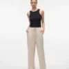Pantalons taille mi-haute Vmlinn