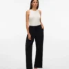 Pantalons taille mi-haute Vmlinn