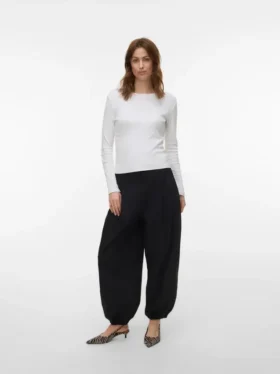 Pantalons taille mi-haute Vmtexas