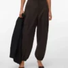 Pantalons taille mi-haute Vmtexas