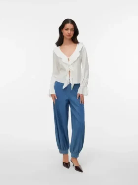 Pantalons taille mi-haute Vmzelena