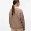 Pull à col rond, coupe classique