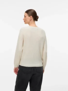 Pull à col rond, coupe classique