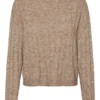 Pull à col rond, coupe classique