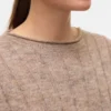 Pull à col rond, coupe classique